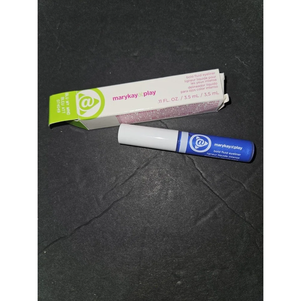 Mary Kay‎ At Play Bold Fluid Eyeliner Blu My Mind New